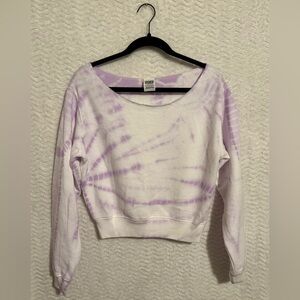 PINK Victoria's Secret Lavender Tie-Dye Top. The Purple 🤩. Size XS